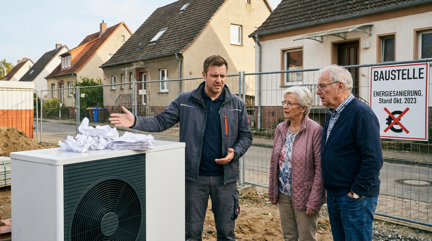 Neues Heizungsgesetz: Rotstift bei der Förderung von Wärmepumpen